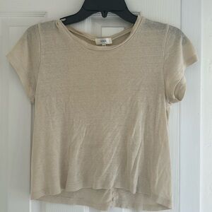 Ozma silk noil tshirt size medium